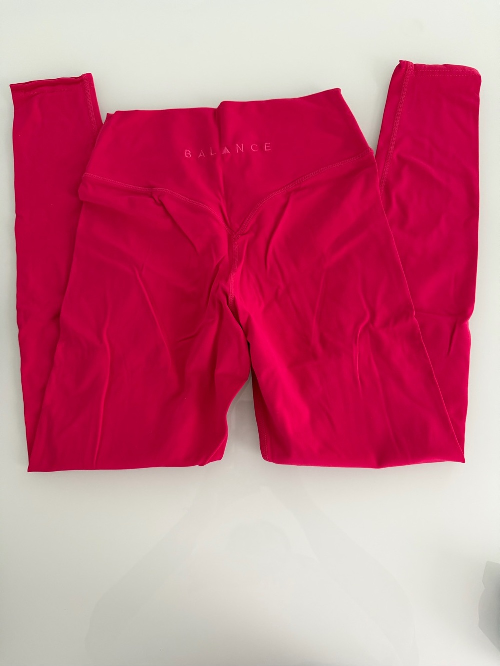 Nike Kids Bright Pink Balance Leggings
